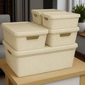 Kit de Cajas Organizadoras Apilables